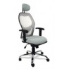 Silla Ejecutiva APP TECHNO LEATHER /E-FABRIC base cromada