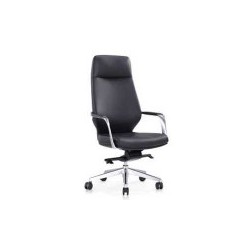 SILLA EJECUTIVA 1230 NEGRO PIEL