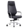SILLA EJECUTIVA 1230 NEGRO PIEL