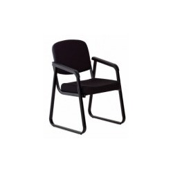 Silla para visitante gran confort con brazos y estructura trineo. IMRE-1095